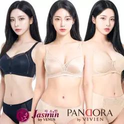 [비너스 비비안] 전상품 노와이어 브라 팬티 세트 스포츠 탑 여성 속옷 심리스 빅사이즈 여자 무봉제 누디 브래지어 와이어리스 주니어 베이직 큰컵 ABCDEF 컵 풀 언더웨어 인견 쿨 여름