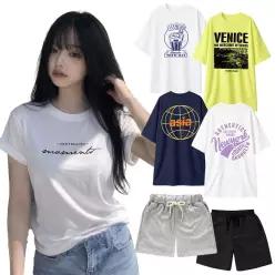 굿데이즈 여름 데일리 오버핏 반팔티 여성 라운드넥 반팔 티셔츠 등 100종 모음