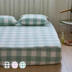 아망떼 피크닉 60수 선염 면 홑겹매트리스커버 SS/Q/스몰K/K/LK 3colors