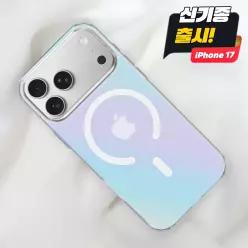 클로버나인 오로라 맥세이프 아이폰 TPU+PC 케이스 17 16 15 14 13 12 11 프로 맥스