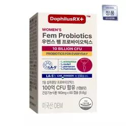 펨 도피러스 알엑스 100억 여성 유산균 프로바이오틱스 60캡슐 1개