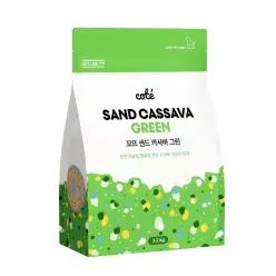 꼬뜨 샌드 카사바 고양이모래 그린 3.2kg x 3팩