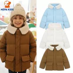 NEPA KIDS 네파키즈 공용 퍼지 컬러 다운자켓 KKF2005