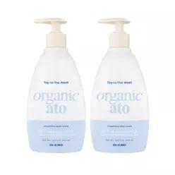 닥터키노 유기농 아기 탑투토 워시 400ml×2 / 신생아 올인원 바디워시