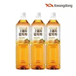 [본사직영] 광동 돼지감자차 1.5L 12입 (유/무라벨 랜덤발송)