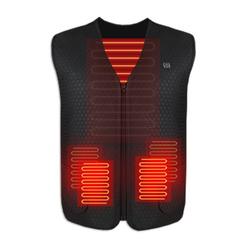 [L~3XL]스마트 USB 발열조끼 남녀공용 방한 보온 작업 조끼 국내 KC인증완료
