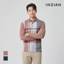 [INDIAN] 트윌 체크 프린트_MITAL3F8131