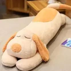 귀여운 강아지 인형 안고자는 바디필로우 롱쿠션 