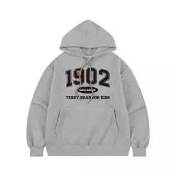 [기모] 테디 베어 포 키즈 1902 아카이브 후드_그레이