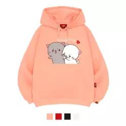 [엘라모] 3H 러빙유 후드티 남녀공용 빅사이즈 M~4XL