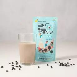 무가당 무첨가 국민바이오 약콩두유 180ml 40팩+프로틴 쉐이크 2팩