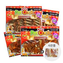대용량 애견간식300g x 4봉 강아지간식 개껌