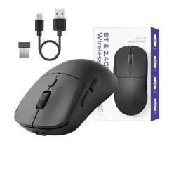 블루투스 무선 마우스 USB 고감도 저소음 초경량 듀얼모드 게이밍마우스 노트북 PC 충전식 휴대용 AP8076