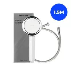 퓨어썸 메탈릭 샤워기+샤워호스 1.5M
