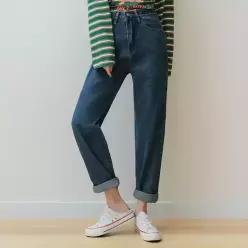 [핑크시슬리] 데이즈 탄탄핏 플랩포켓 일자 데님