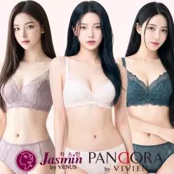 [비너스 비비안] 브라 팬티 세트 빅사이즈 노와이어 A B C D E F G 컵 풀컵 몰드 브래지어 와이어 여성 속옷 노라인 레이스 쿨 여름 감탄 무봉제 홑겹 인견 보정 브주니어 여자 큰컵 브라렛 모달 순면 편한 와코루