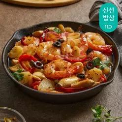 [쿡솜씨] 이탈리안감바스 새우감바스 이탈리아스타일 재료구성 신선야채 밀키트