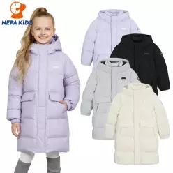 NEPA KIDS 네파키즈 공용 무브온 덕다운 롱자켓 KLF2001