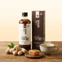 꿀을 담은 안동 생강청 차 생강원액 진액 농축액 620G