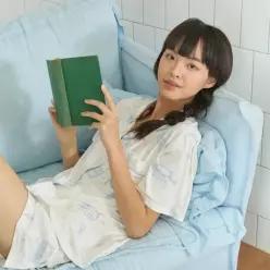 댑 바스타임 쿨링스판 잠옷세트 여성용_GPJ17308