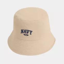 [슈펜] [NAVY] 네이비 자수 버킷햇 (HPACHDA01M-T)