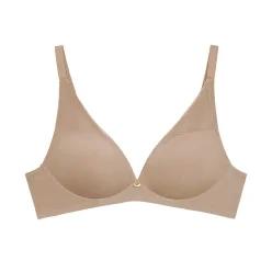 [Wonderbra]원더브라  V넥 노와이어 브라 샌드베이지 WBWBR4N31T