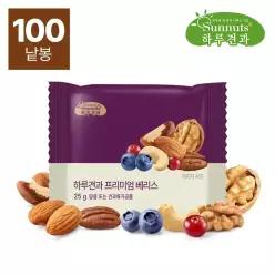 [하루견과] 프리미엄 베리스 25g x 100봉 /프리미엄 건견과