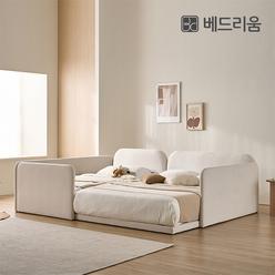 [베드리움] 라온 패브릭 패밀리침대 SS+Q (슬림헤드/볼드헤드)