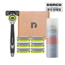 (15%할인) 도루코 페이스3D모션 스타터 면도세트 (면도기+면도날 총7입+쉐이빙폼)