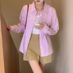 루시 데일리 스트라이프 셔츠