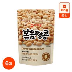머거본 볶음땅콩 100g 6개