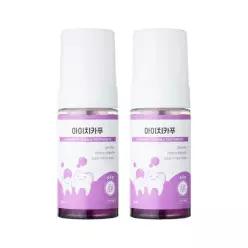 해피토리 아이치카푸 유아 초미세 버블치약 뉴질랜드소금 유아치약 충치예방 2개 100ml
