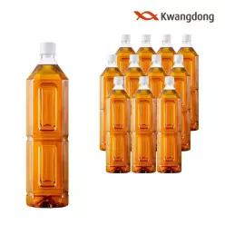 [본사직영] 광동 진한 헛개차 무라벨 1.5L 12개 (유/무라벨 랜덤발송) G