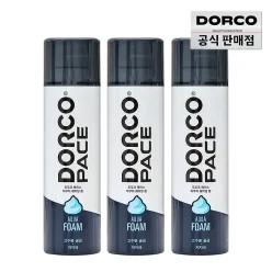 (15%할인) 도루코 페이스 대용량 아쿠아 쉐이빙폼 250ml 3개