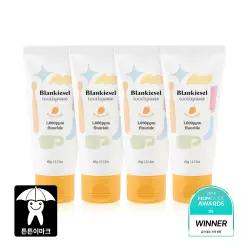 블랑키즐 치약 1000ppm 고불소 애플망고향 1단계  2+2 60g