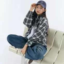 [아이라인키즈] 파크 체크 남방