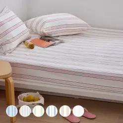아망떼 드림웰 스트라이프 알러지케어 홑겹매트리스커버 S/SS/Q/스몰K/K/LK 6colors