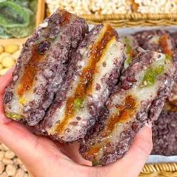 농가살리기 30년 전통 통팥호박찰시루떡 2kg (18-22개 내외)