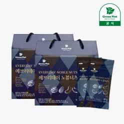 [그린너트] 하루한줌견과 에브리 노블넛츠 20g 25봉 2세트 고급 피스타치오 브라질너트 견과류