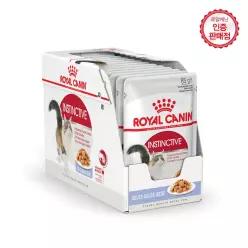 로얄캐닌 고양이사료 인스팅티브 [젤리] 파우치 85g 12개 (1BOX)