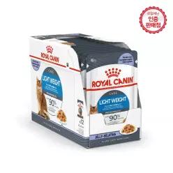 로얄캐닌 고양이사료 라이트웨이트 [젤리] 파우치 85g 12개 (1BOX)
