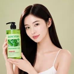 청정미인 퓨어 알로에베라 수딩젤 1000ml 1개 2개 3개 구성선택 / 피부진정 쿨링 유해성분 무첨가