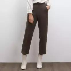 [미쏘] [기모] 핏업팬츠 9부 일자핏 160CM (MIWTWCV10A-T)