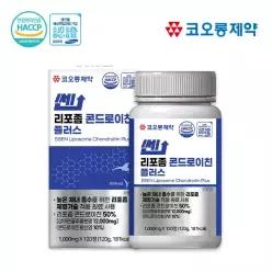 [코오롱제약] 쎈 리포좀 콘드로이친 플러스(4개월분) 고함량 비타민D