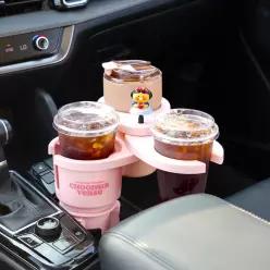 카카오프렌즈 3단 멀티 차량용 컵홀더