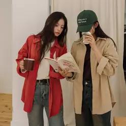 커버핏 루즈 코듀로이 셔츠