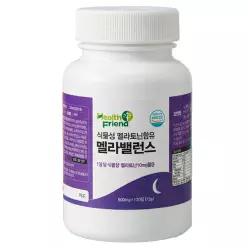 헬스프랜드 식물성 멜라토닌 10mg 함유 멜라밸런스 120정 4개월분