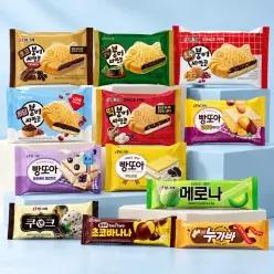 빙그레 붕어싸만코 빵또아 아이스크림 바 32개 골라담기 / 떡 초코 말차 저당 부드러운 블루베리 고구마케이크 쿠앤크 메로나 둘둘바 누가바