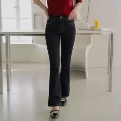 [캔마트] 투타입 생지 스판 밴딩 팬츠