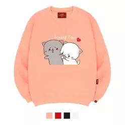 [엘라모] 3M 러빙유 맨투맨 남녀공용 빅사이즈 S~4XL